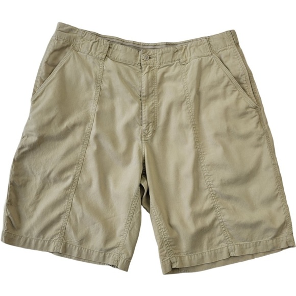 Tommy Bahama Men’s Khaki cargo like shorts Cotton Tencel blend size 36 - Picture 1 of 15